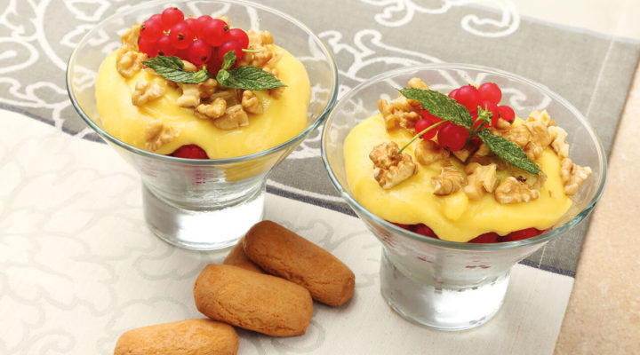 Cremoso allo yogurt e cioccolato bianco