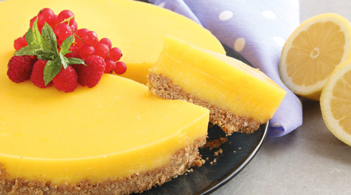 Torta profumata al limone